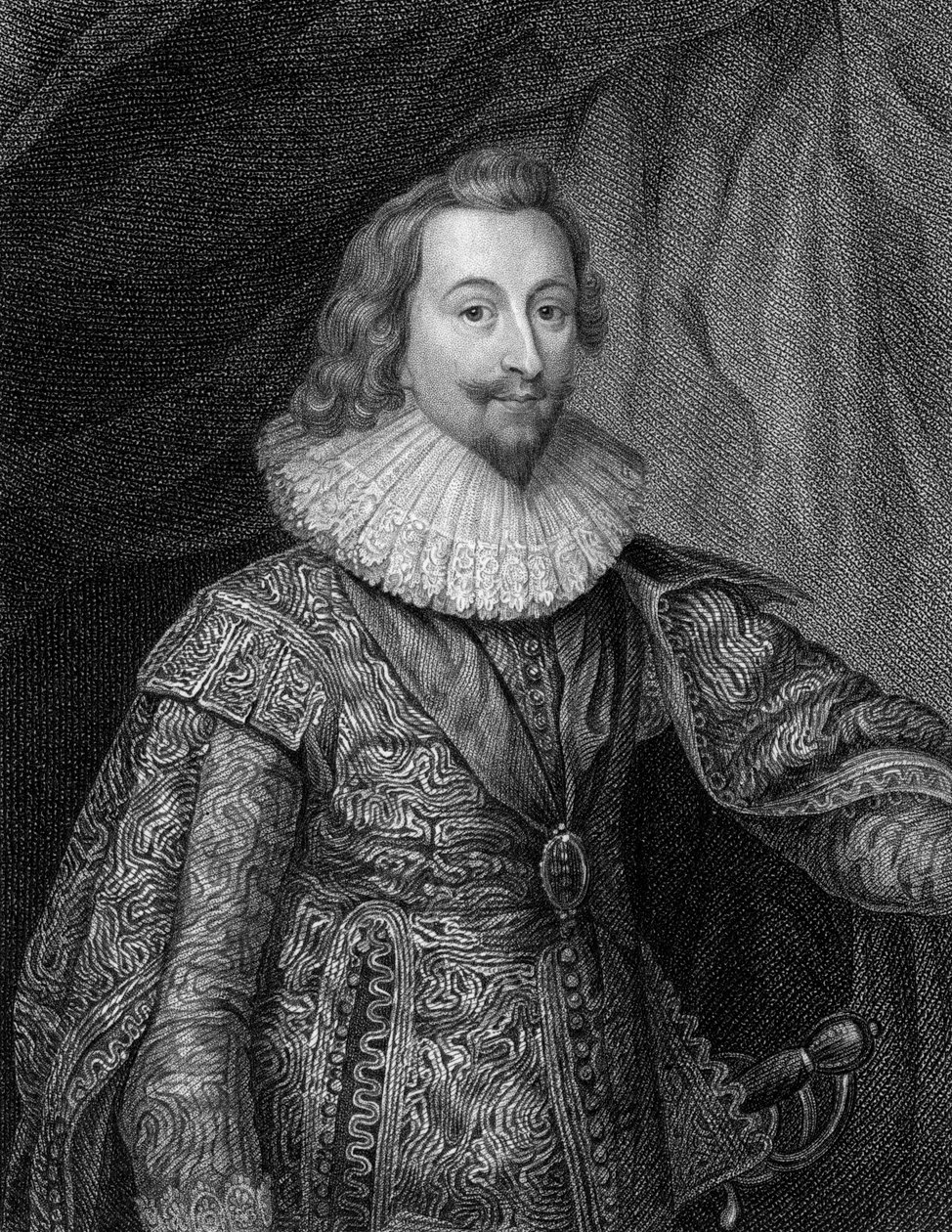 George Villiers, 1° Duca di Buckingham 1592-1628, 1824 da S. Freeman