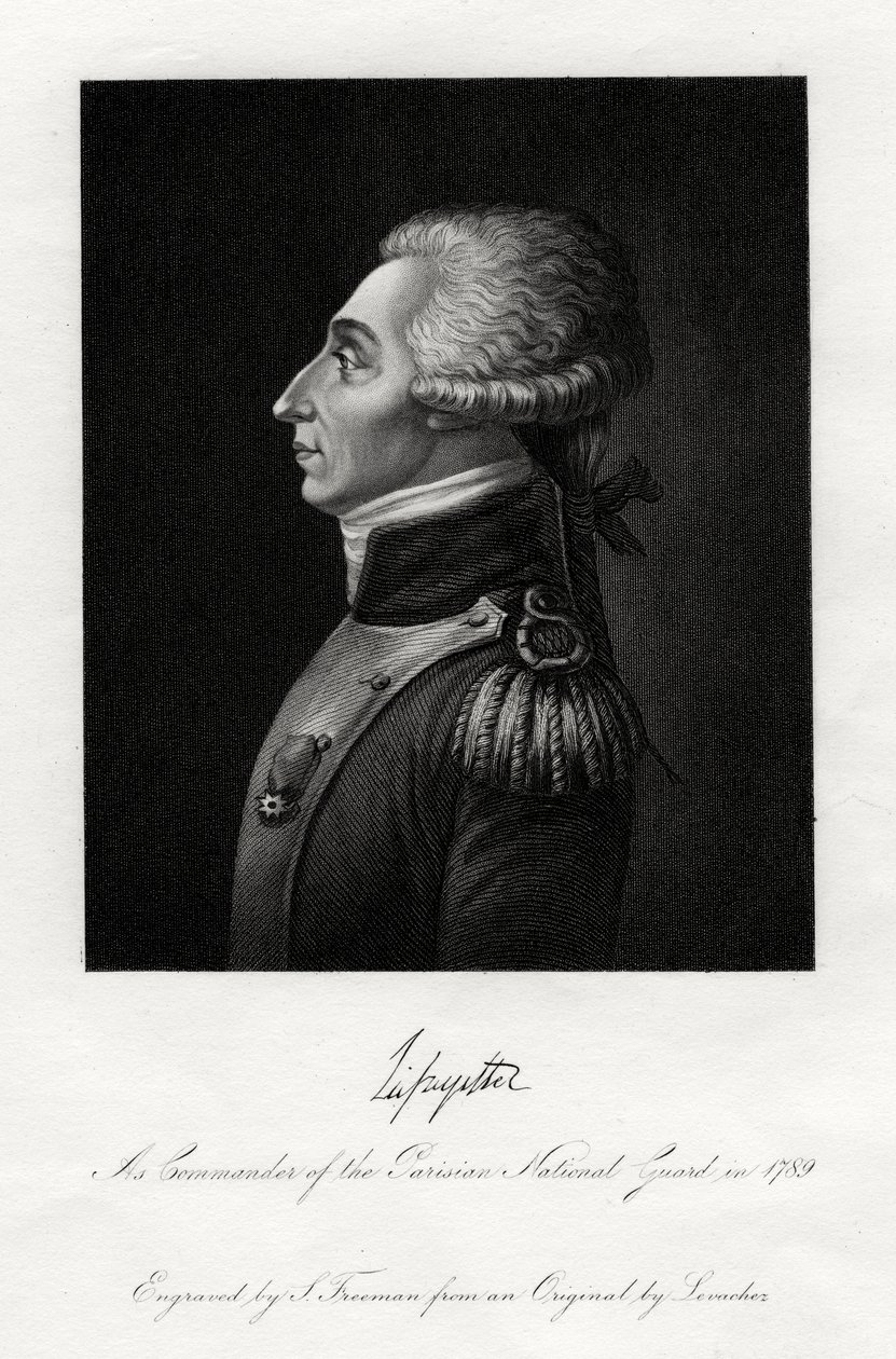 Marchese de Lafayette, leader militare e statista francese da S. Freeman