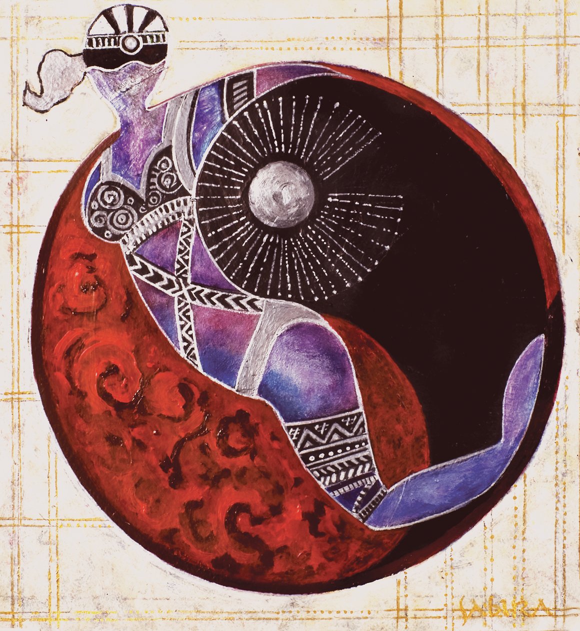 Ariete-Bilancia, 2009 da Sabira Manek