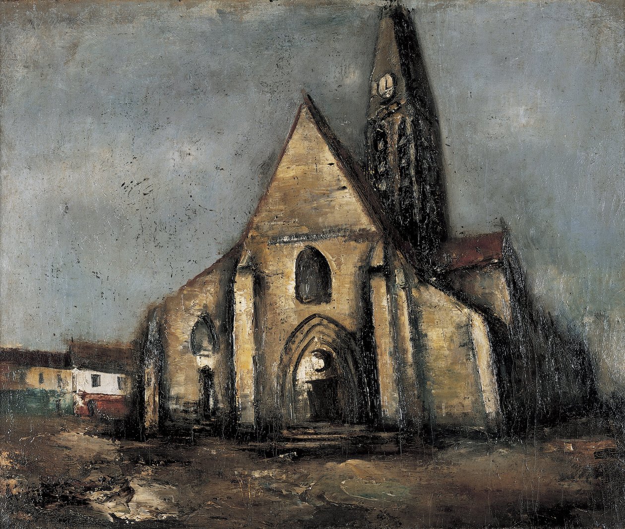 Vicolo della chiesa a Parigi da Saeki Yuzo