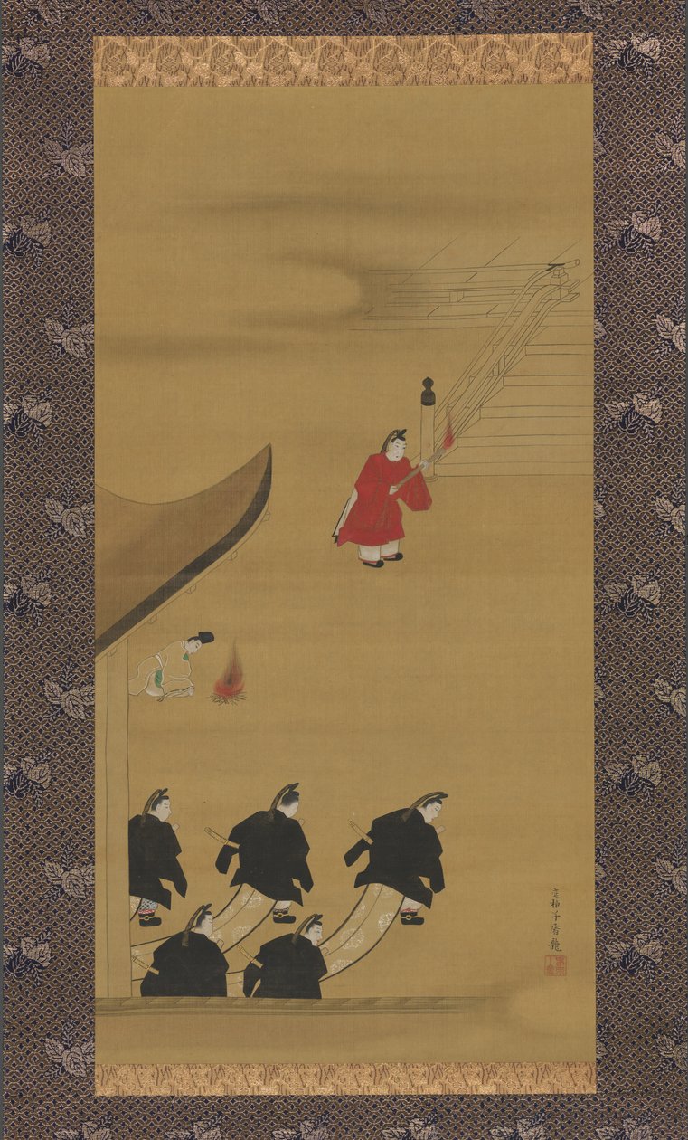 Attività dei dodici mesi, Tsukinami-e da Sakai Hoitsu