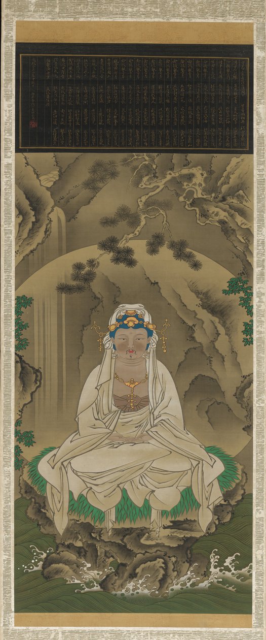 Kannon in abito bianco da Sakai Hoitsu