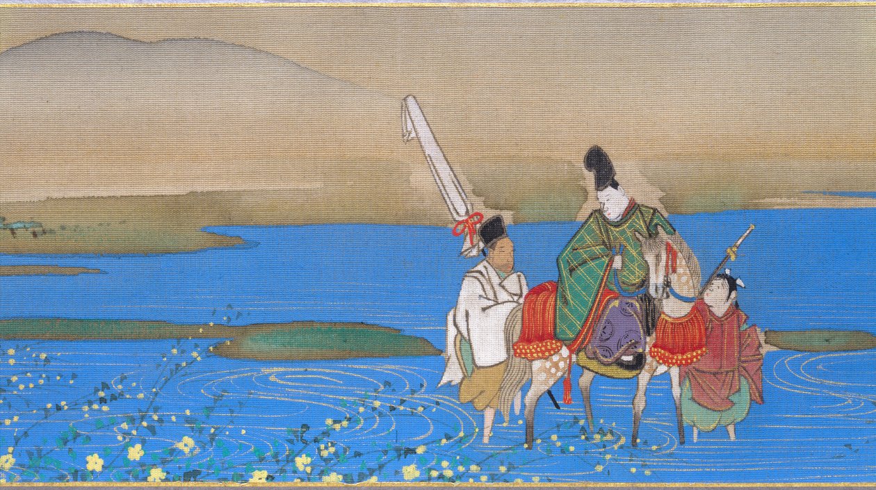 Sei fiumi di gioielli da Sakai Oho