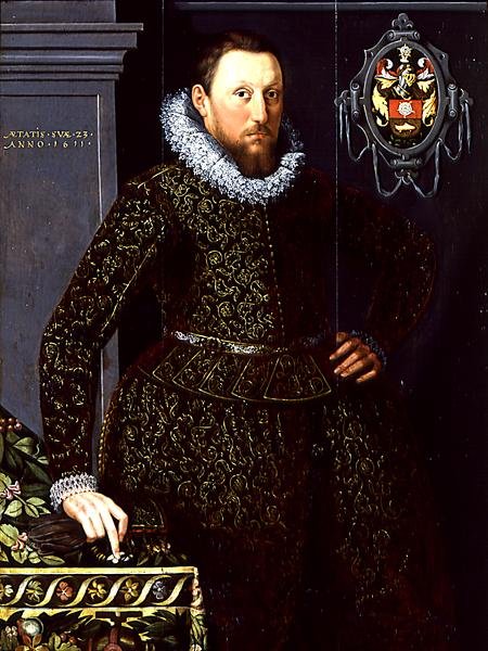 Ritratto di Jacob Cornelisz Nobel, 1611 da Salomon Mesdach