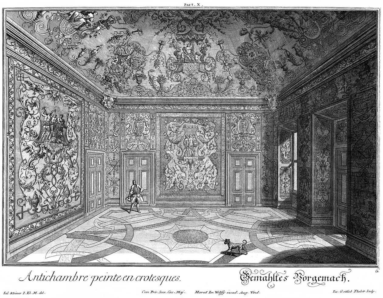 Sala della Grotta da Salomon Kleiner