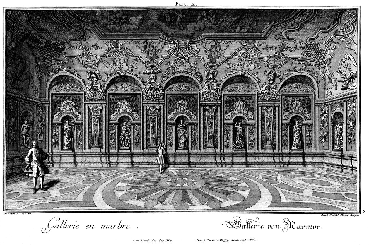 Galleria di marmo da Salomon Kleiner