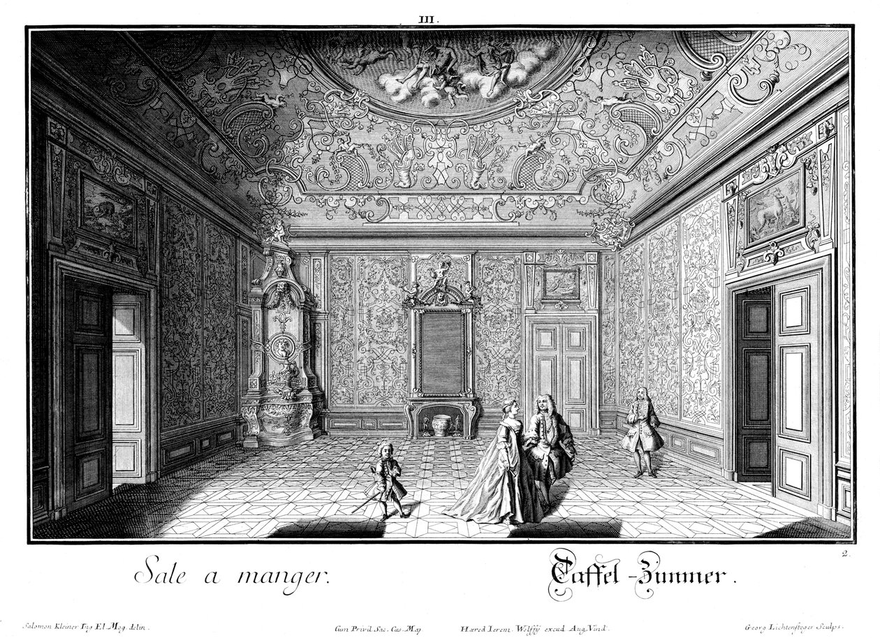 Sala da pranzo da Salomon Kleiner