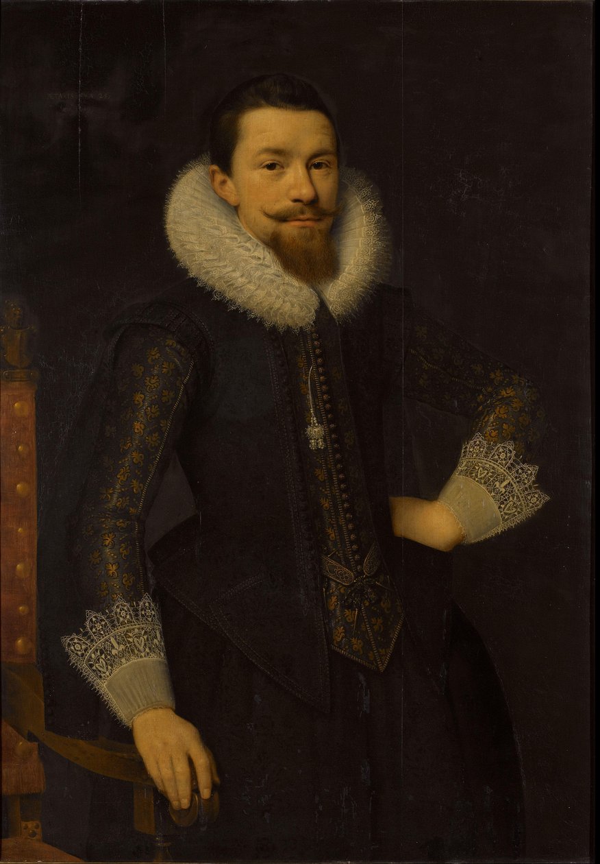Ritratto di Pieter Boudaen Courten (1594-1668) da Salomon Mesdach (attributed to)