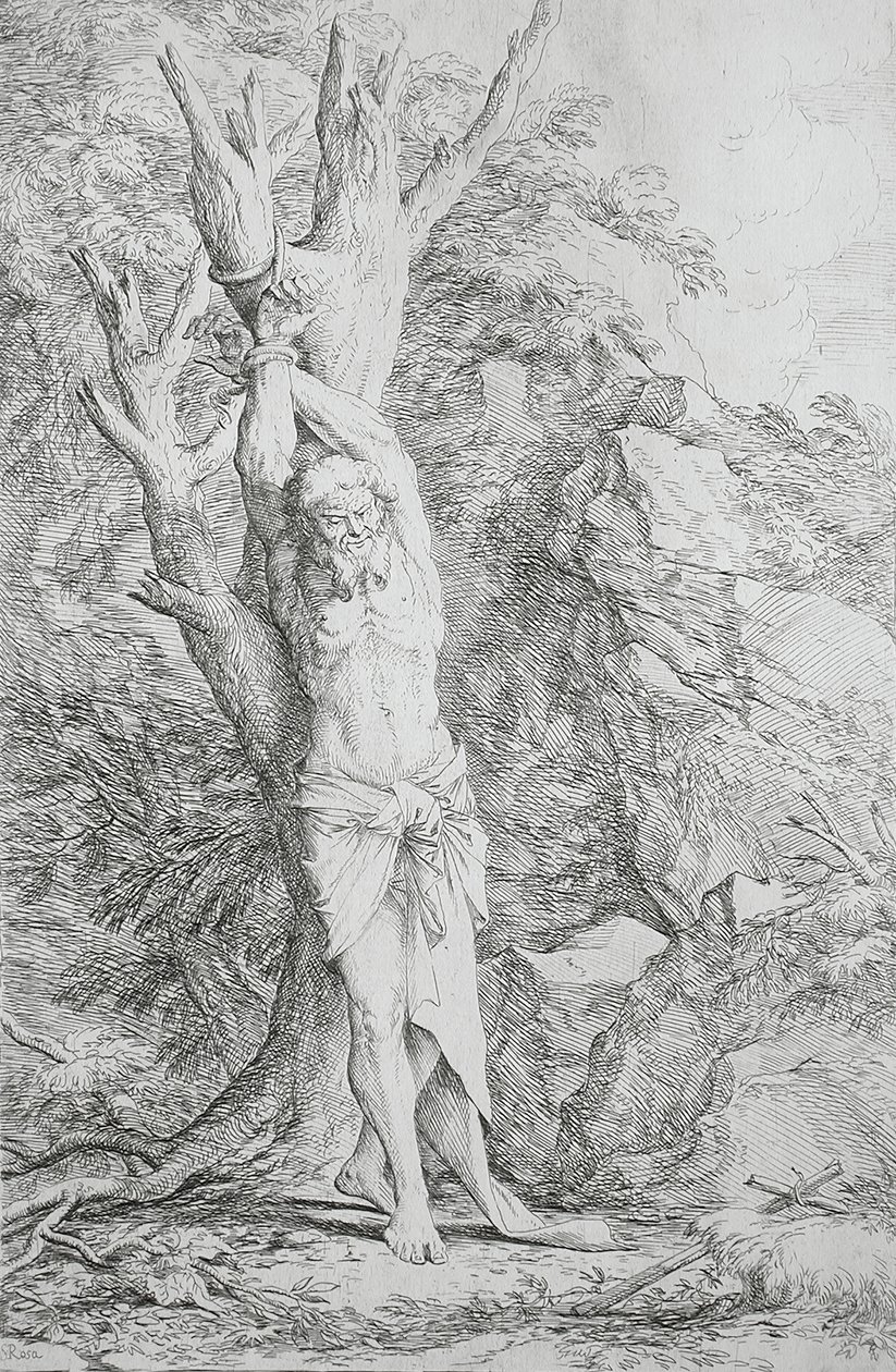 Alberto, compagno di san Guglielmo da Salvator Rosa