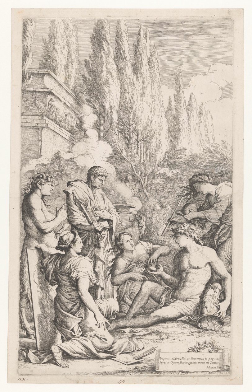 Il genio di Salvator Rosa da Salvator Rosa