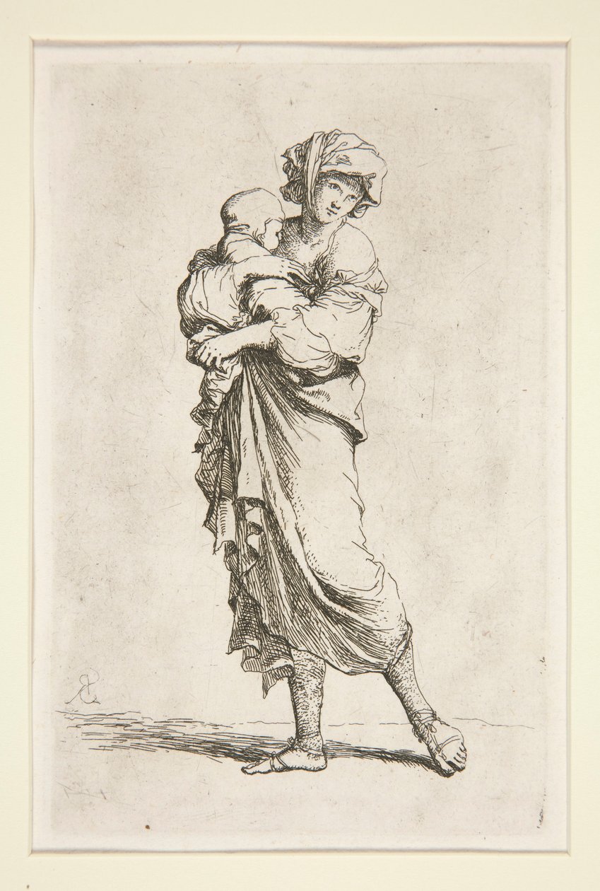 Diverse Figure (Suite) da Salvator Rosa