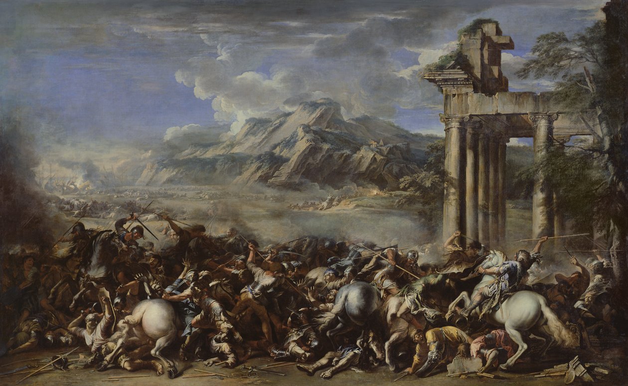 Battaglia Eroica, 1652 da Salvator Rosa