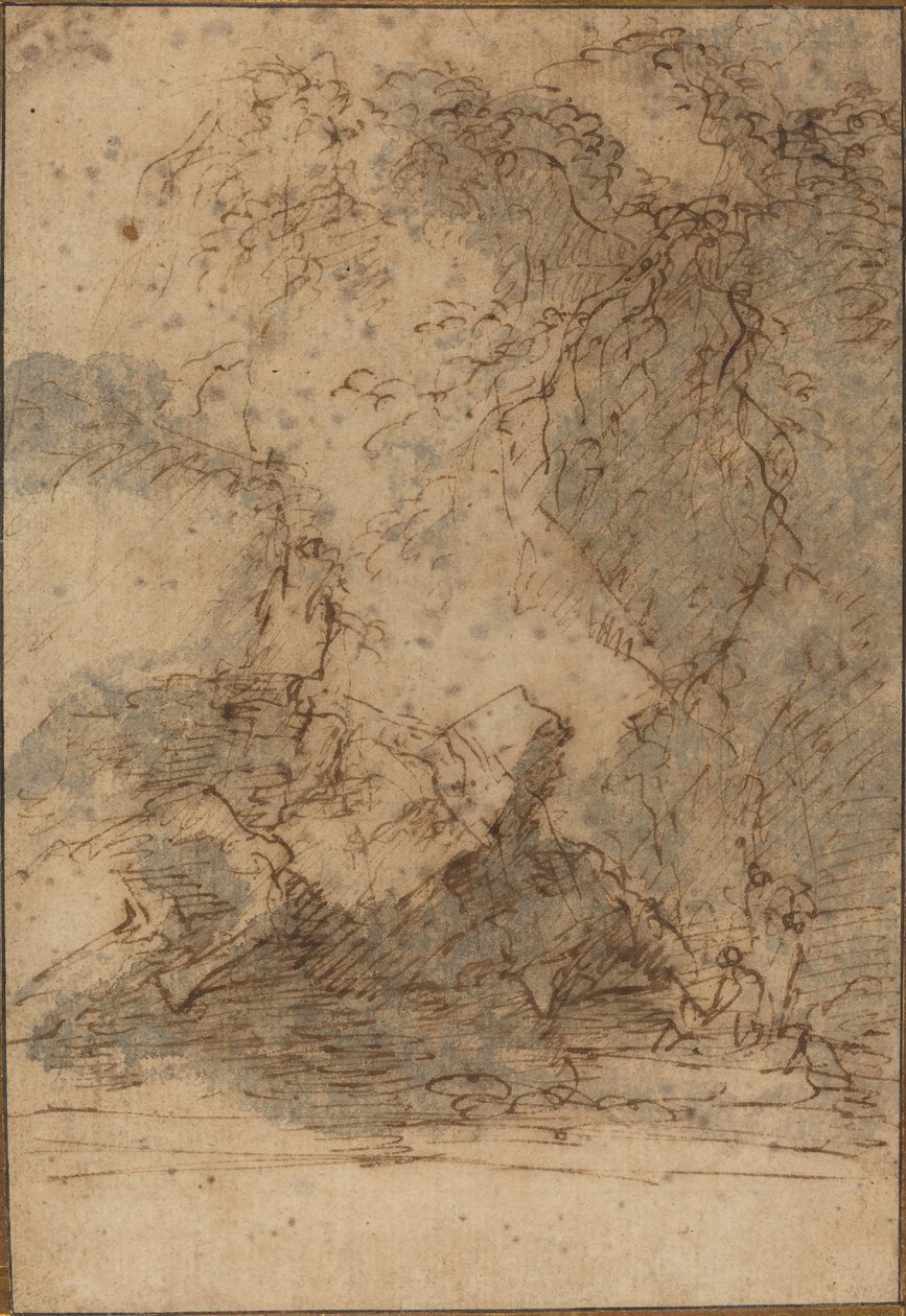 Paesaggio da Salvator Rosa