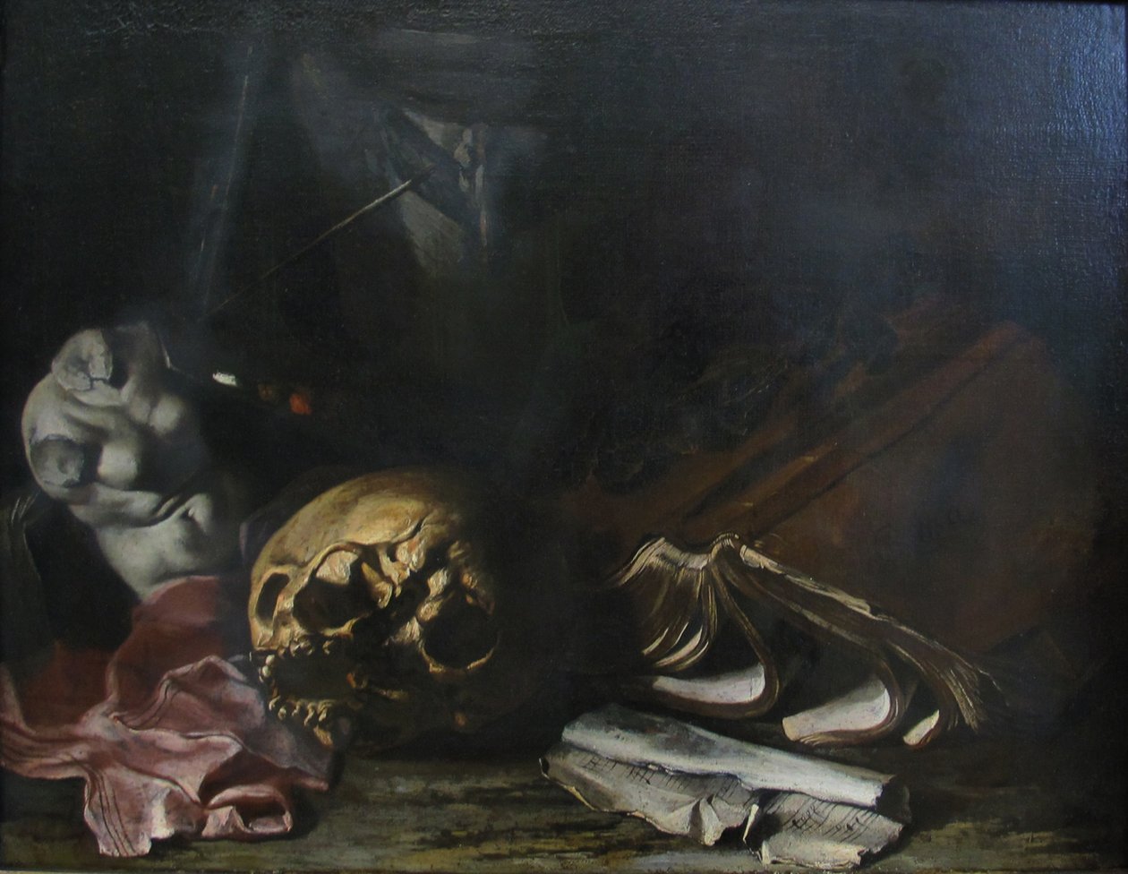 Natura morta da Salvator Rosa