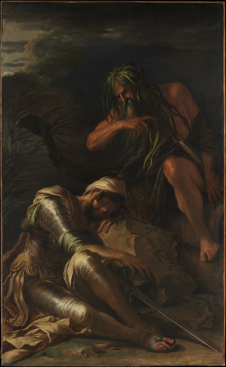 Il sogno di Enea da Salvator Rosa