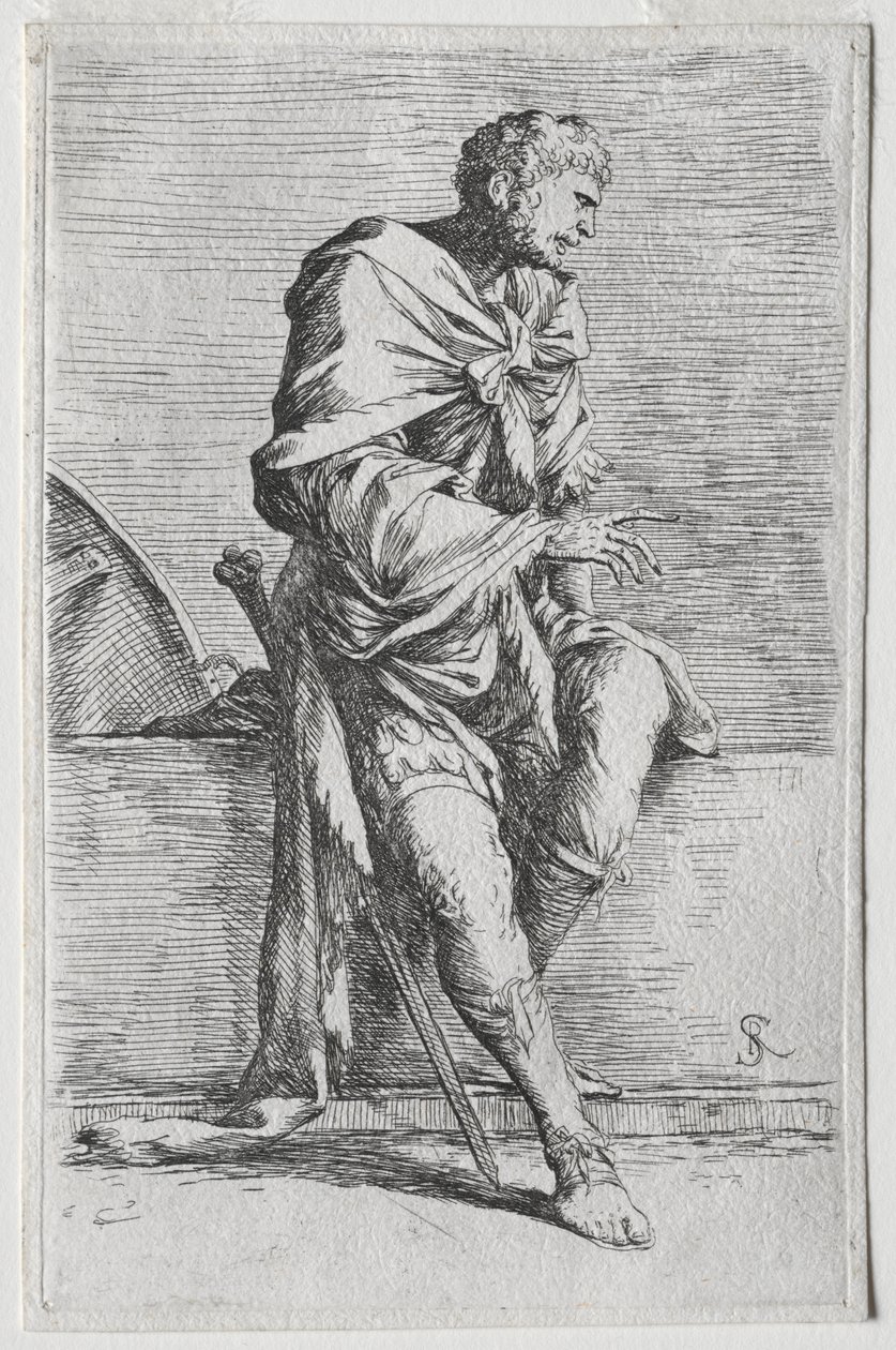 La serie delle figurine: Figurina da Salvator Rosa