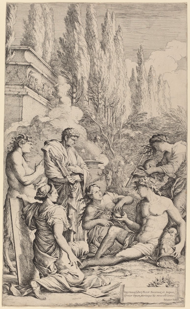 Il Genio di Salvator Rosa da Salvator Rosa