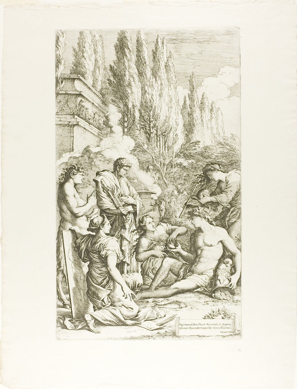 Il genio di Salvator Rosa da Salvator Rosa