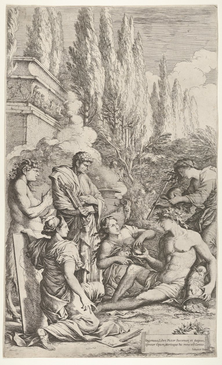 Il genio di Salvator Rosa da Salvator Rosa