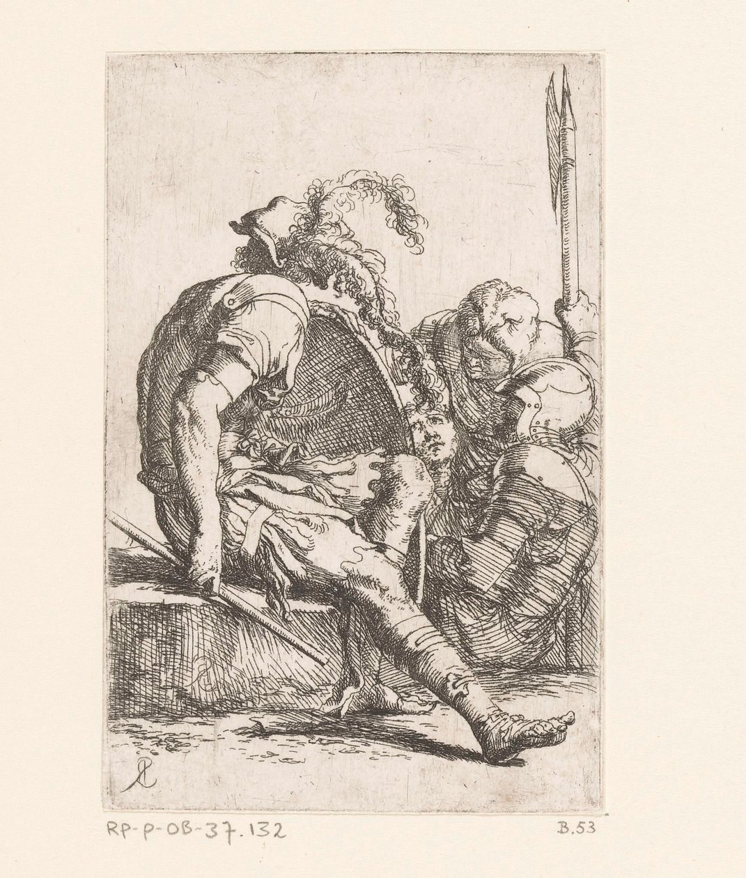 Quattro soldati da Salvator Rosa