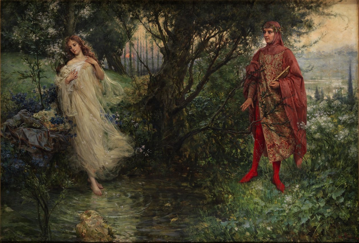 Dante e Beatrice da Salvatore Postiglione