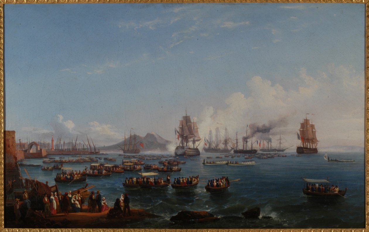 Partenza in barca della Duchesse d