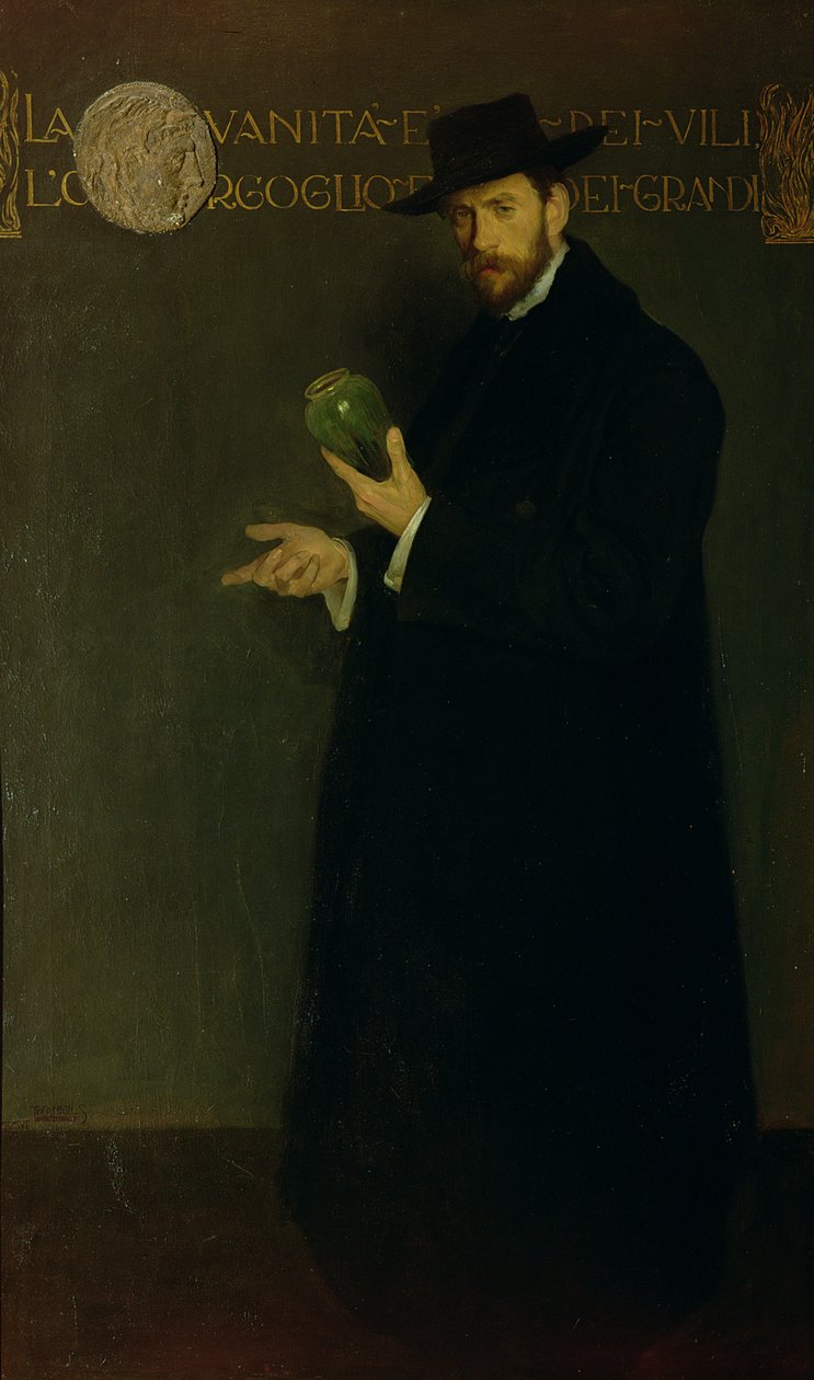 Ritratto di Galileo Chini (1873-1956) da Salvino Tofanari