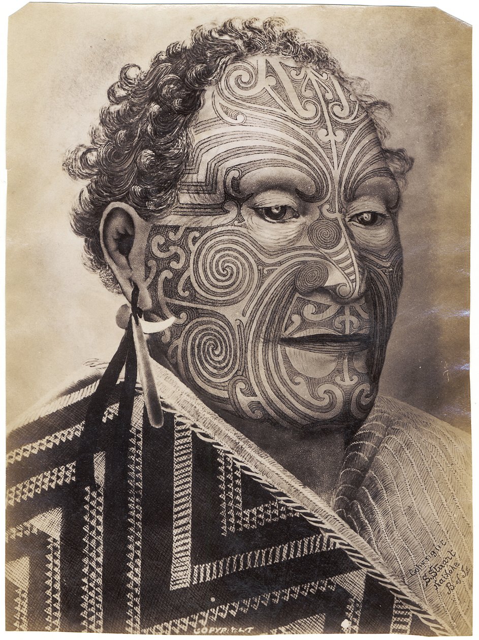 Tamati Waka Nene, c.1880 da Sam Stuart