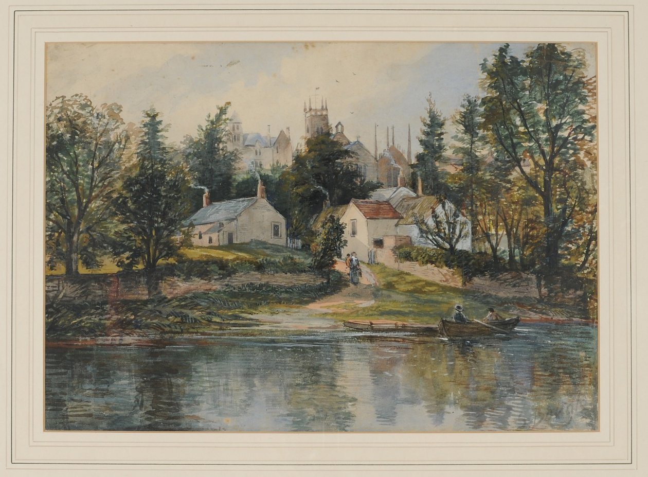 Traghetto di Wetheral da Samuel Bough