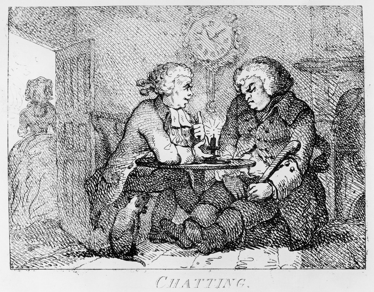 Conversazione, illustrazione da 