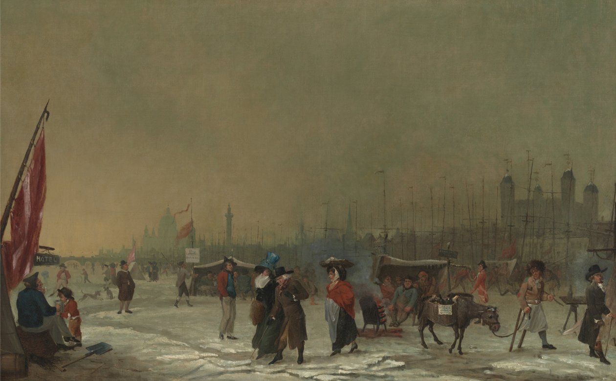 Gelo sul Tamigi da Samuel Collings