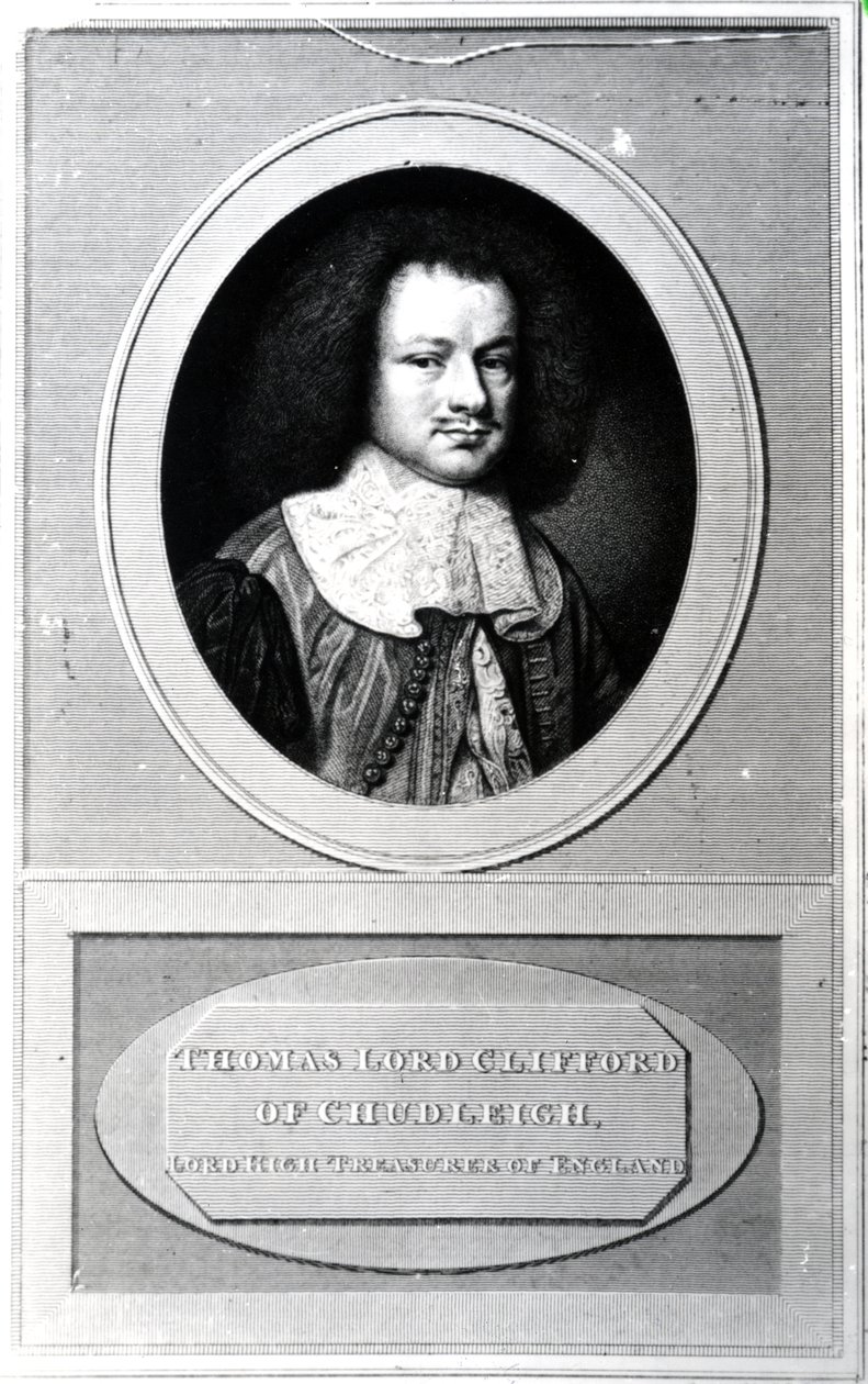 Thomas Clifford, 1º Barone Clifford di Chudleigh da Samuel Cooper
