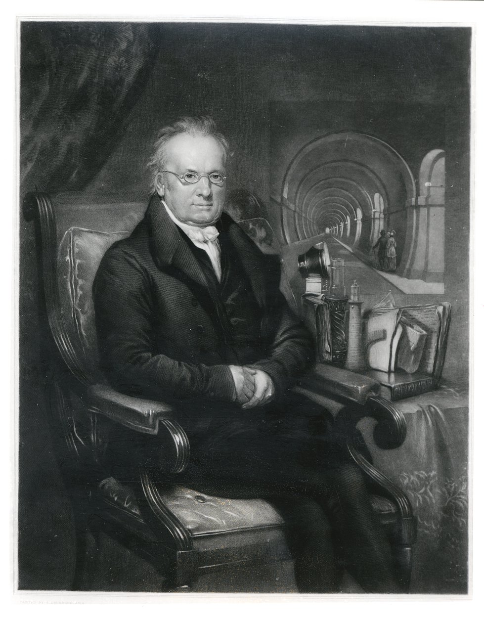 Sir Mark Isambard Brunel c.1835 da Samuel Drummond