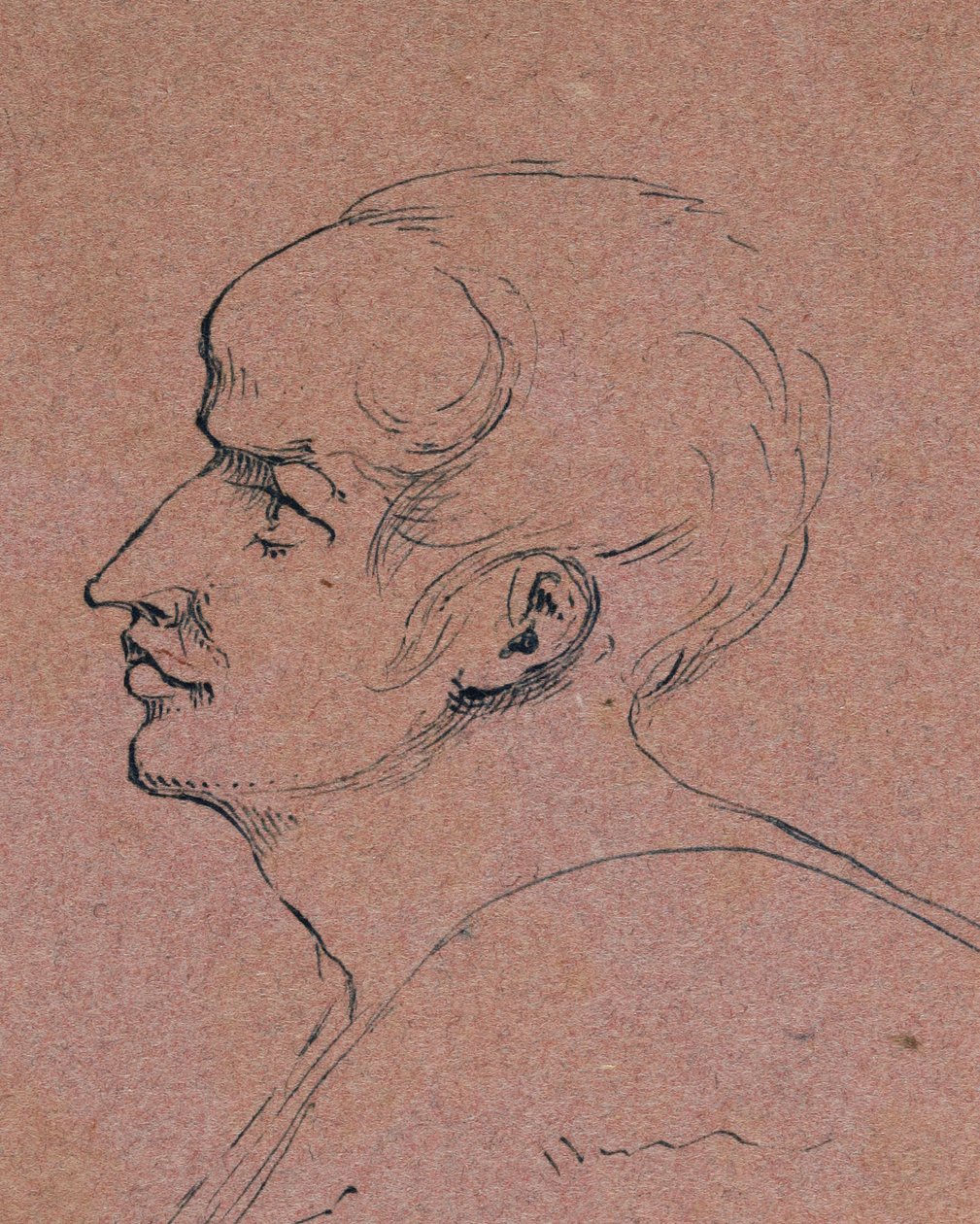 Profilo di un uomo, 1840 da Samuel Finley Breese Morse