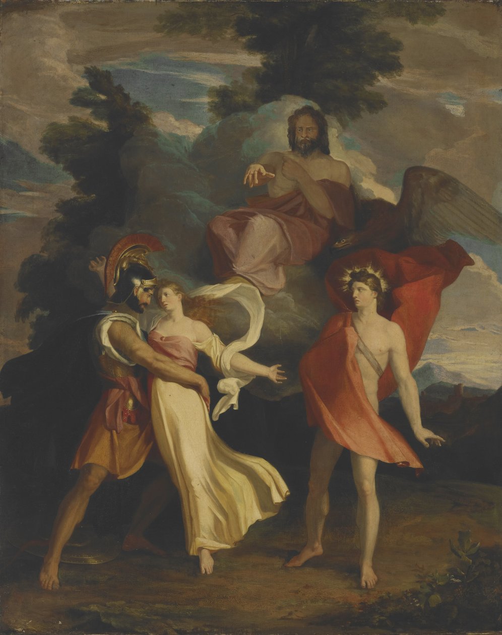 Il giudizio di Giove, 1814-15 da Samuel Finley Breese Morse