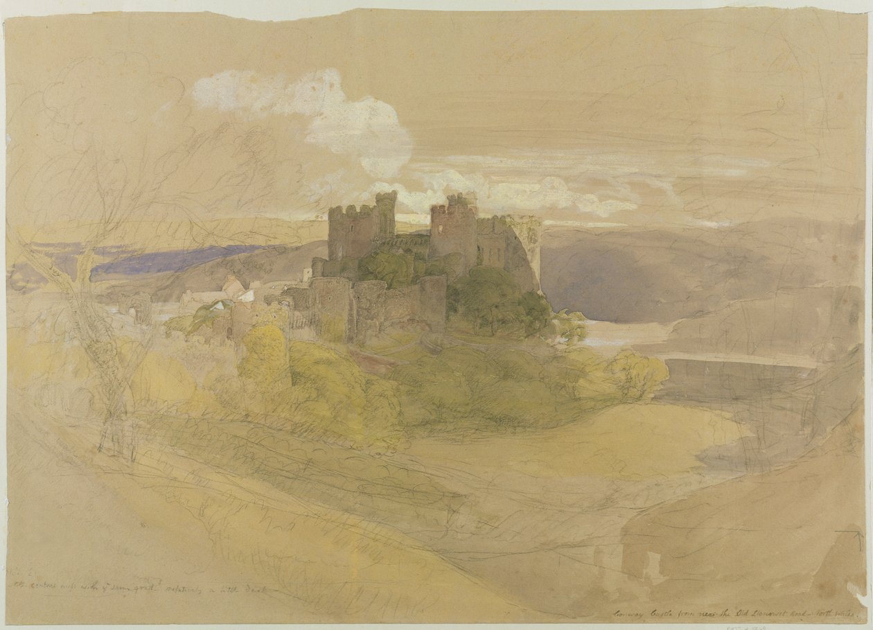 Castello di Conway da Samuel Palmer