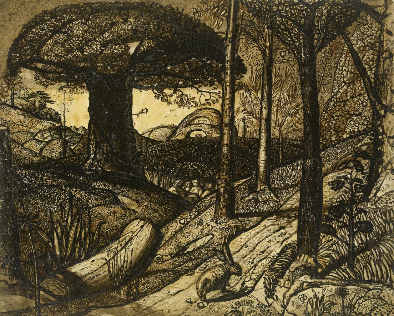 Mattina presto, 1825 da Samuel Palmer