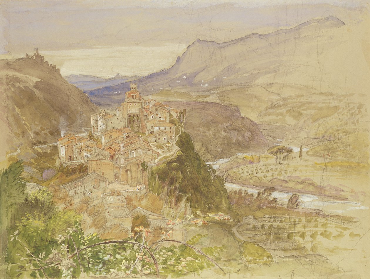 Paesaggio italiano da Samuel Palmer