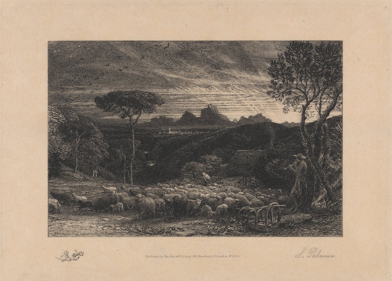 Apertura del recinto da Samuel Palmer