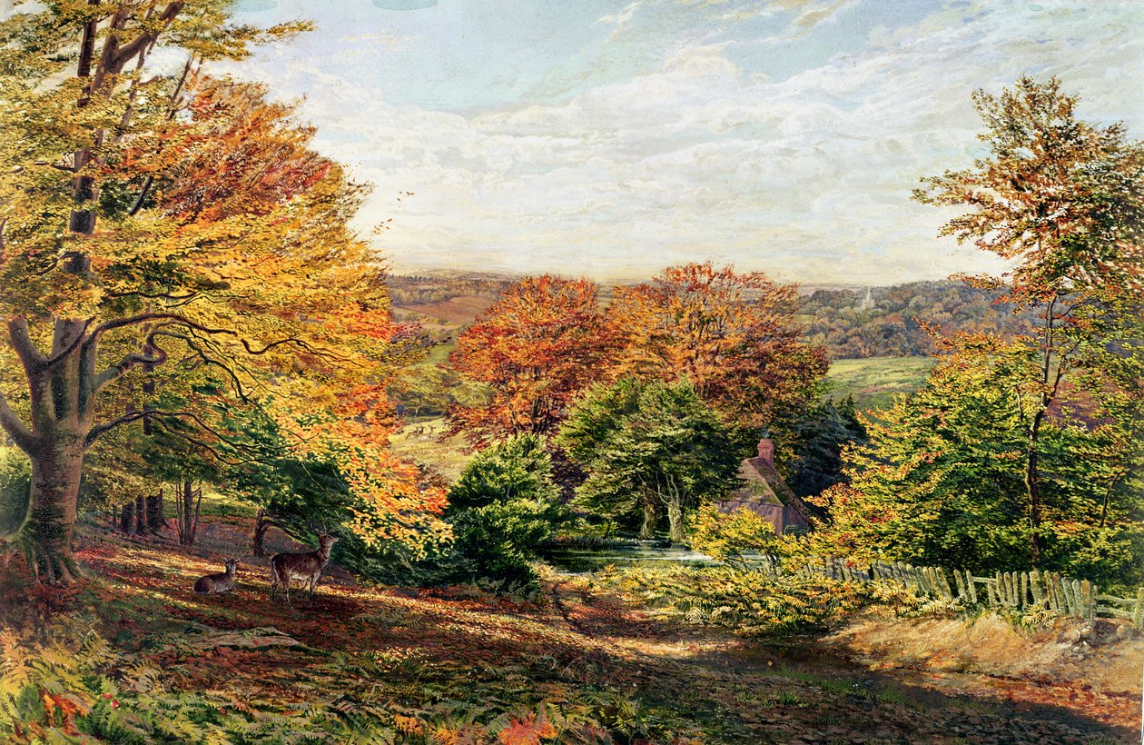 Chiesa di Otford da Samuel Palmer