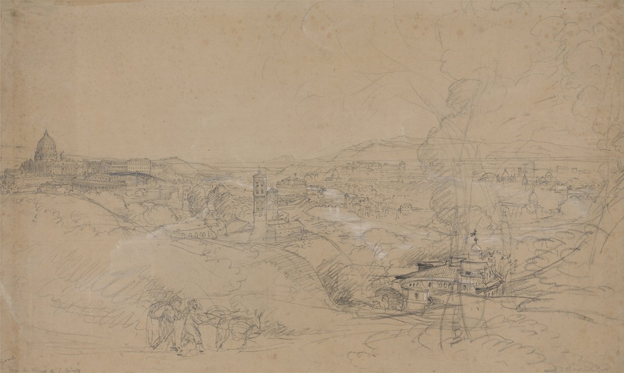 Roma da San Spirito da Samuel Palmer