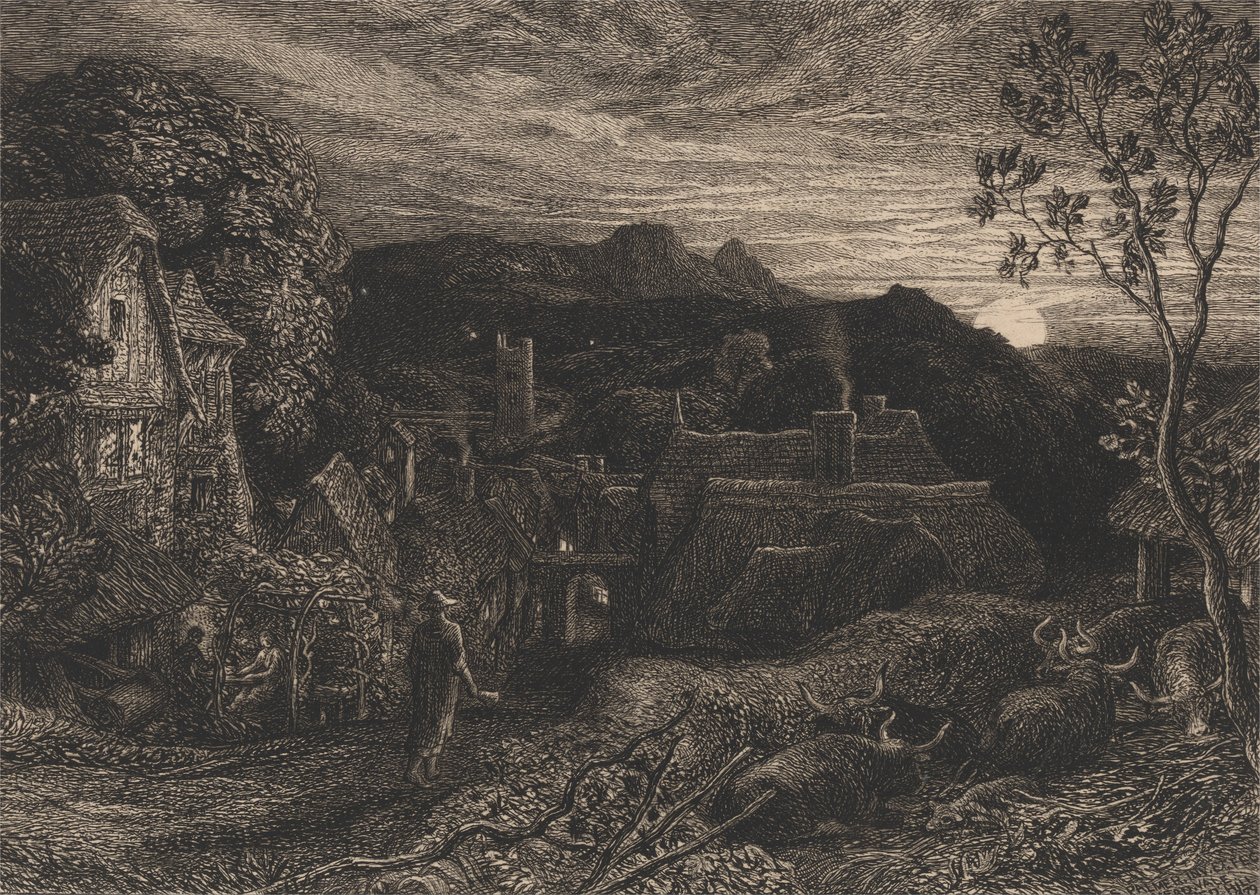 Il banditore da Samuel Palmer