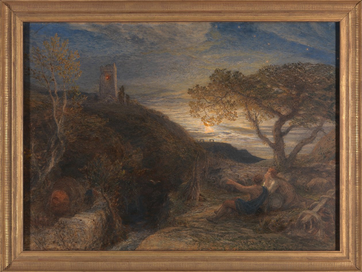La torre solitaria da Samuel Palmer