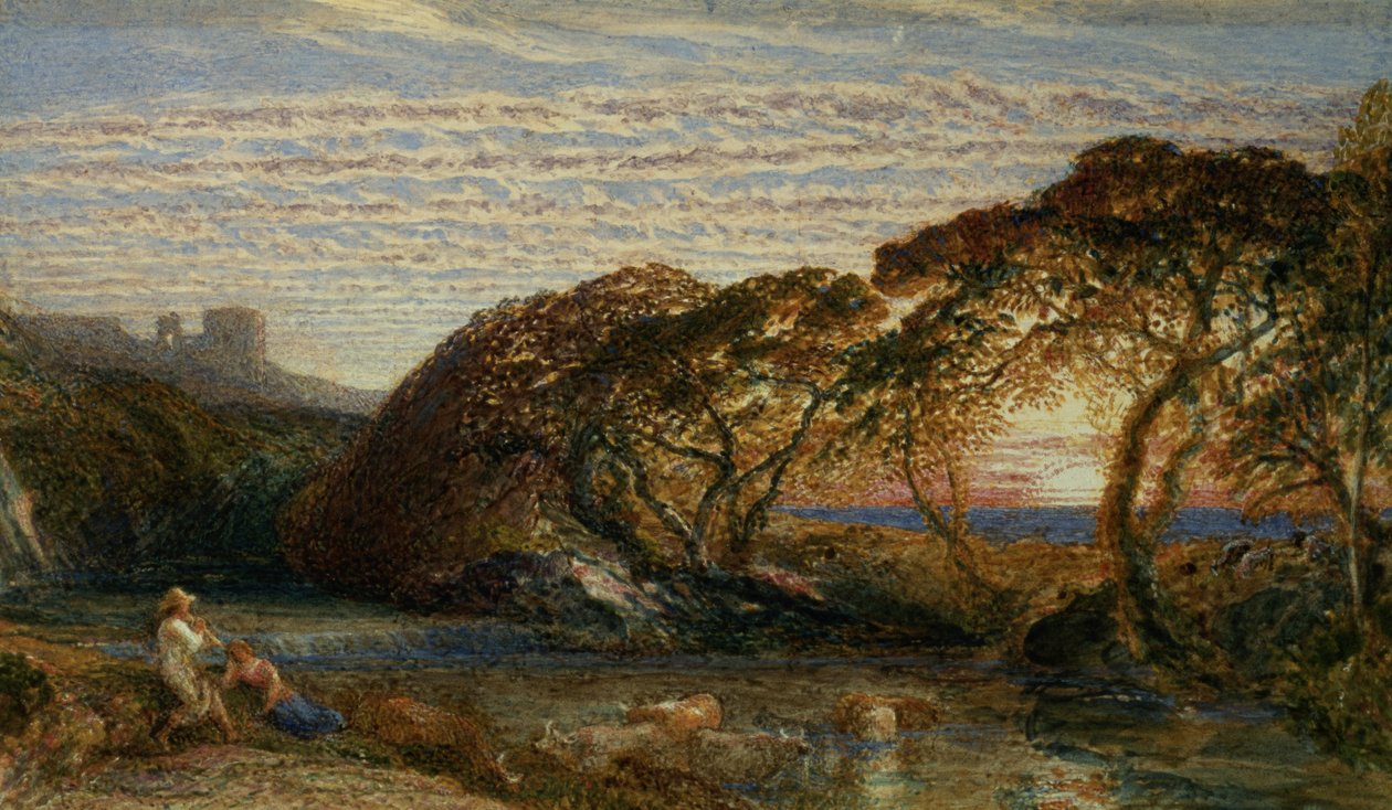 Il fiume ombroso da Samuel Palmer