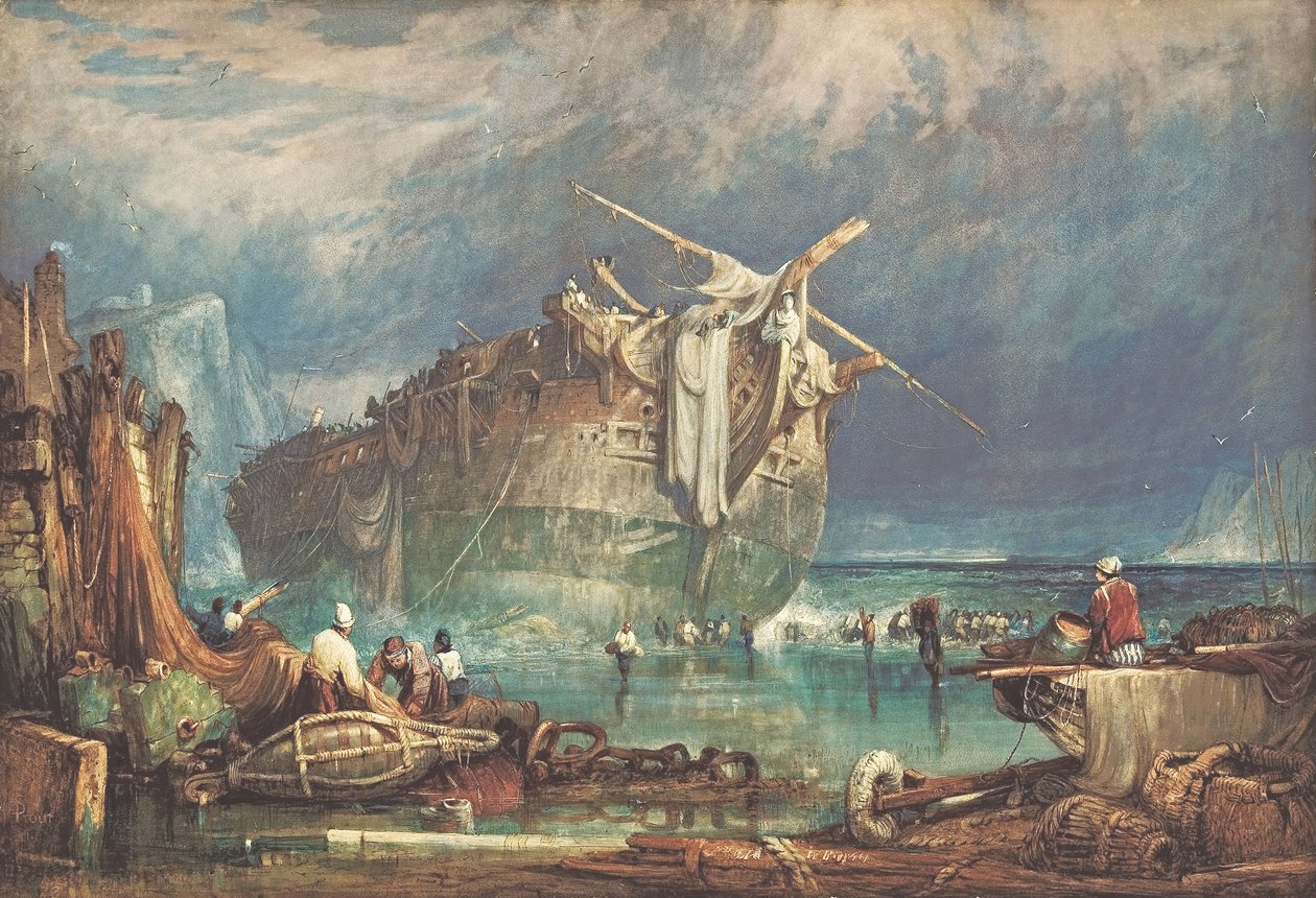 Salvataggio dal relitto da Samuel Prout