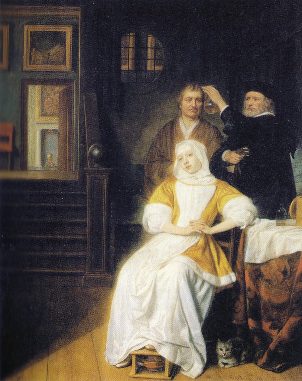 La signora anemica da Samuel van Hoogstraten