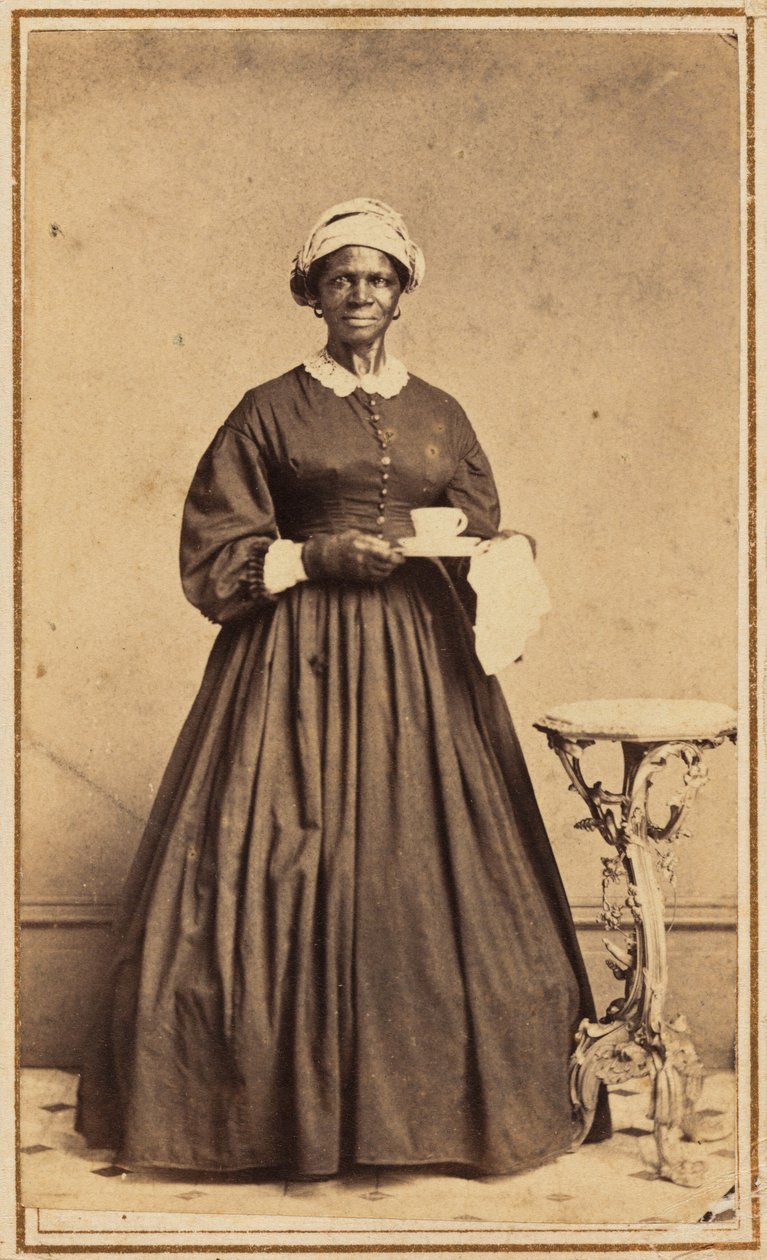 Ritratto di donna, 1864-1865 (foto) da Samuel A. Thomas