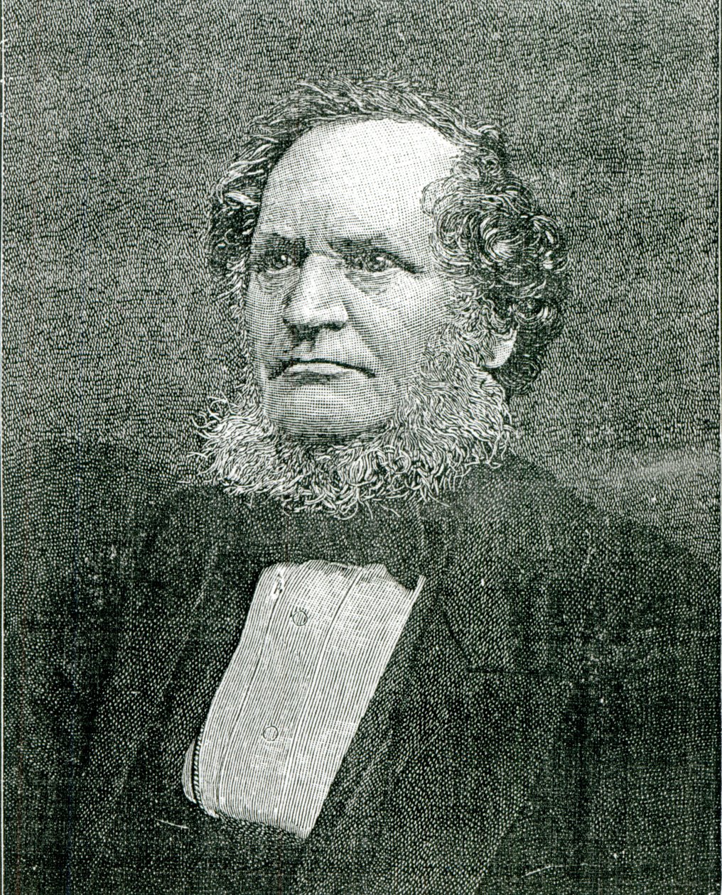 Edward Henry Smith Stanley, Lord Stanley, inciso da una fotografia di Samuel A. Walker, c.1865 da Samuel A. Walker