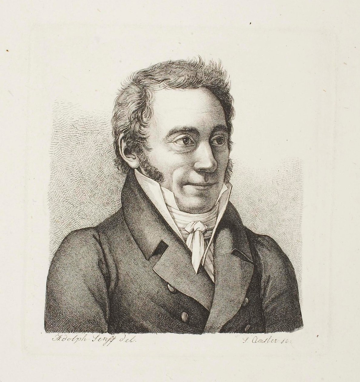 Ritratto maschile da Samuel Amsler