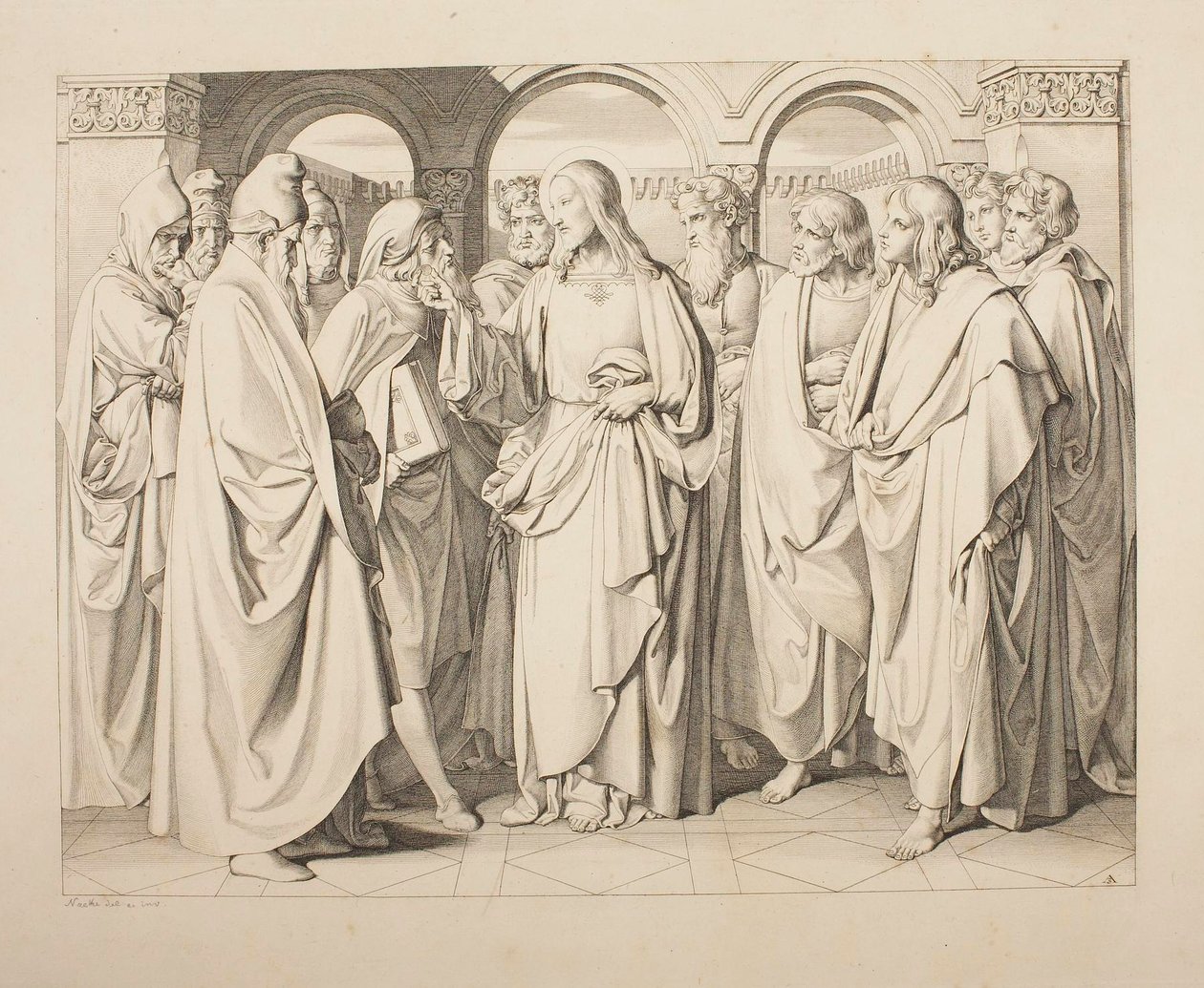 La moneta del tributo da Samuel Amsler